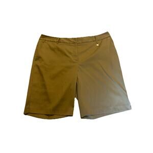 Cutter & Buck CB DryTec Golf Shorts Mens 46 Khaki Stretch Performance